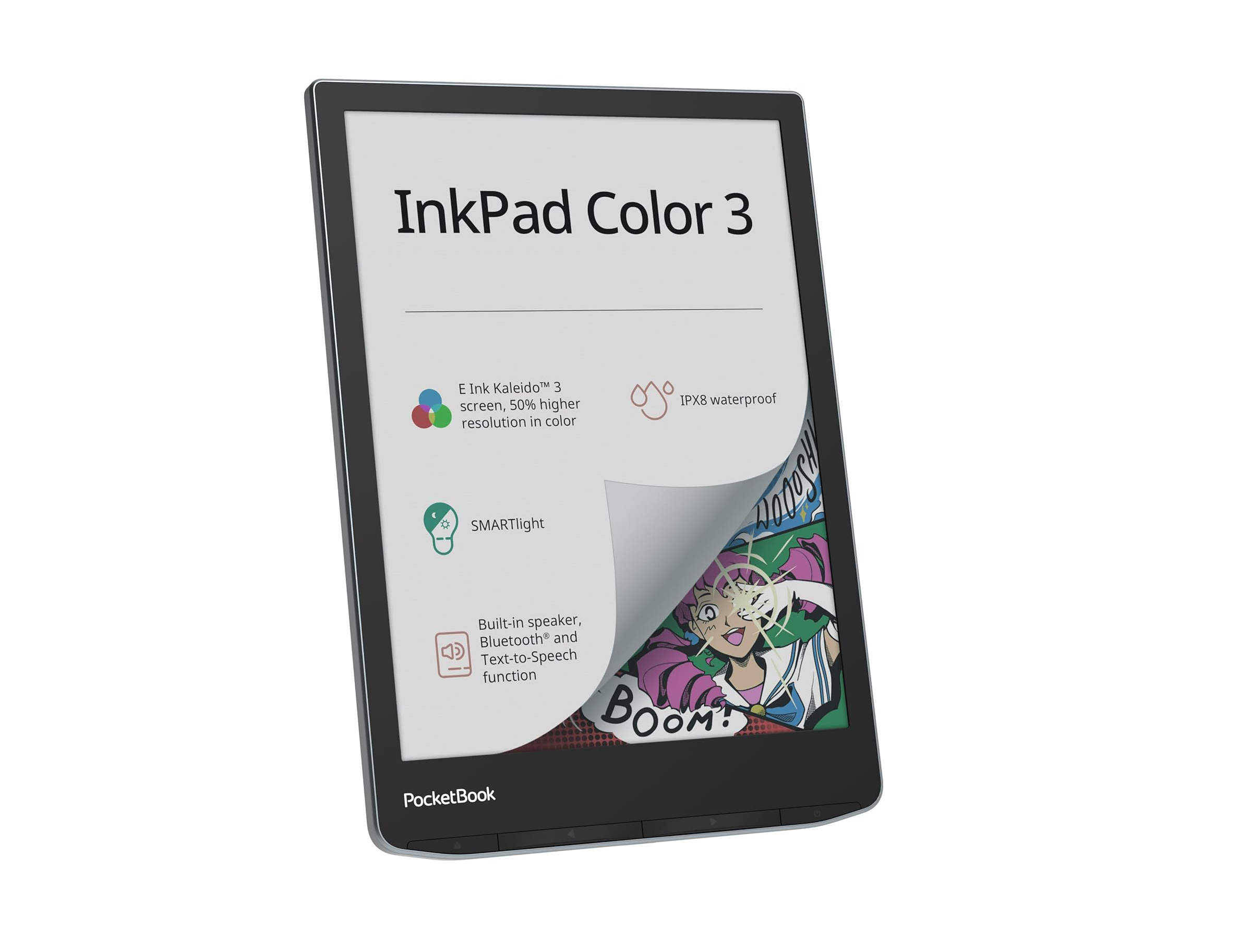 Pierwsze wrażenia na temat kolorowego czytnika PocketBook InkPad Color 3 –  co daje ekran Kaleido 3?