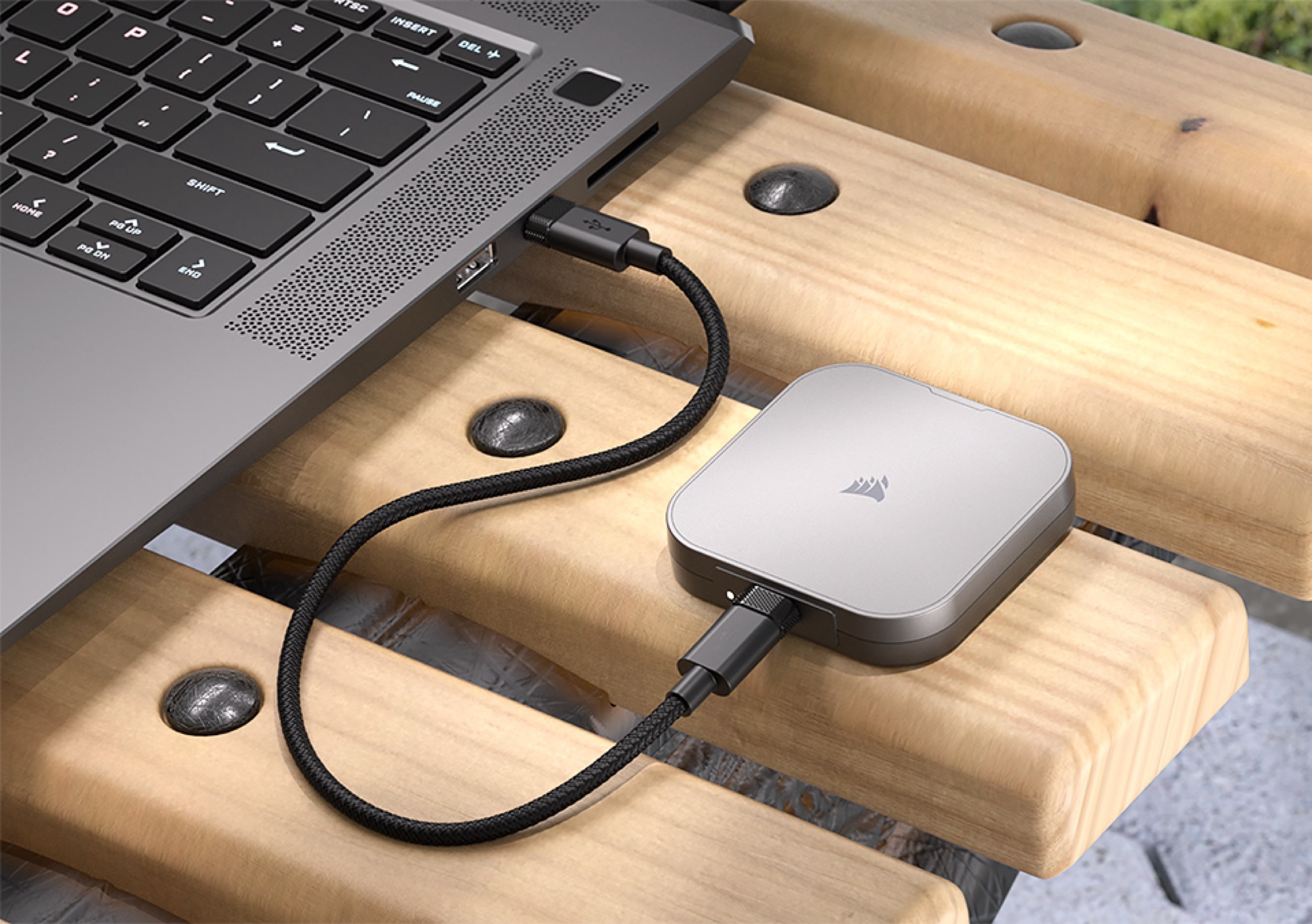 Corsair wprowadza na rynek zewnętrzny dysk SSD EX400U z MagSafe, USB 4 i prędkością do 4000 MB/s dla iPhone'ów, komputerów Mac i PC z systemem Windows