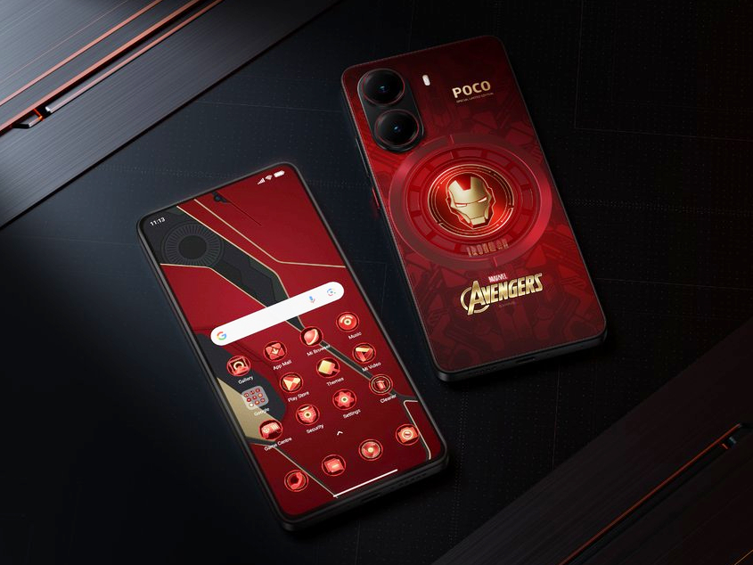 Poco X7 Pro Iron Man Edition jest dostępny na całym świecie, w przeciwieństwie do niektórych poprzednich smartfonów Xiaomi z motywem Marvela. (Źródło zdjęcia: Xiaomi)