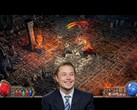 Elon Musk przyznał się do oszukiwania w Path of Exile 2 i Diablo 4. (Źródło obrazu: Pixabay, Tumisu / YouTube, WoldGamerSK)