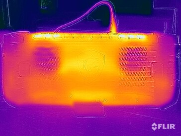 Test naprężeń temperatury powierzchni (tył)