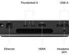 Układ tylnych portów komputera Mac Mini (2023). (Źródło obrazu: Apple)