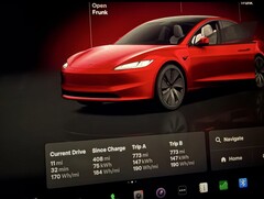 Tesla Model 3 Long Range RWD została zaprezentowana na początku tego roku za 42 490 USD, z reklamowanym zasięgiem 363 mil (źródło zdjęcia: @dkrasniy via X/Twitter)