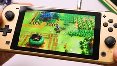 Edycja Hyrule Switch Lite z modami (Źródło obrazu: Taki Udon na Youtube)