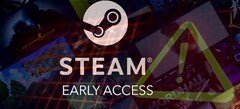 Steam ostrzega graczy przed potencjalnym oprogramowaniem porzucającym za pomocą nowego ostrzeżenia o &quot;ostatniej aktualizacji&quot; w grach wczesnego dostępu (Źródło obrazu: Steam - edytowane)