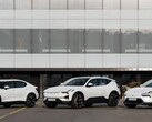 Pojazdy elektryczne Polestar przed siedzibą firmy w Göteborgu w Szwecji. (Źródło zdjęcia: Polestar)