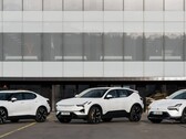 Pojazdy elektryczne Polestar przed siedzibą firmy w Göteborgu w Szwecji. (Źródło zdjęcia: Polestar)