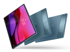 Tablet Yoga Tab Plus jest dostępny w wersjach kolorystycznych Seashell i Tidal Teal, działających pod adresem Android 15. (Źródło zdjęcia: Lenovo)