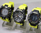 Od lewej do prawej, Casio GW-9500MRY-1A9 Mudman, GR-B300RY-1A9 GravityMaster, GPR-H1000RY-1A9 RangeMan. (Źródło zdjęcia: @geesgshock na Instagramie))