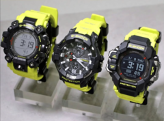 Od lewej do prawej, Casio GW-9500MRY-1A9 Mudman, GR-B300RY-1A9 GravityMaster, GPR-H1000RY-1A9 RangeMan. (Źródło zdjęcia: @geesgshock na Instagramie))