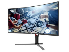 Najnowszy 34-calowy monitor do gier firmy AOC łączy w sobie rozdzielczość 1440p z częstotliwością odświeżania 180 Hz. (Źródło obrazu: AOC)