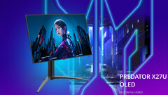 Acer prezentuje monitor do gier Predator X27U F3 OLED (Źródło obrazu: Acer [edytowane])