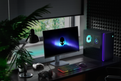 Monitor do gier Alienware AW2725DM (na zdjęciu) obsługuje zarówno Nvidia G-Sync, jak i AMD FreeSync. (Źródło zdjęcia: Alienware)