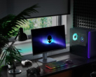 Monitor do gier Alienware AW2725DM (na zdjęciu) obsługuje zarówno Nvidia G-Sync, jak i AMD FreeSync. (Źródło zdjęcia: Alienware)