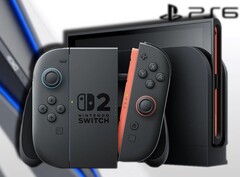 Nintendo najwyraźniej chce, aby Switch 2 znacznie wyprzedził PS6 pod względem dostarczonych jednostek. (Źródło obrazu: Nintendo/Tech Blood - edytowane)