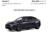 Tesla oferuje teraz model Y w cenie poniżej 35 000 USD (źródło zdjęcia: Tesla)