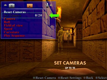 Kamera Tomb Raider IV-VI Remastered Flyby (źródło obrazu: Sony PlayStation)