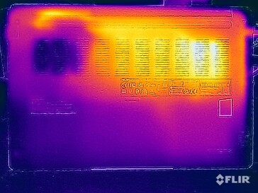 Test naprężenia temperatury powierzchni (dół)