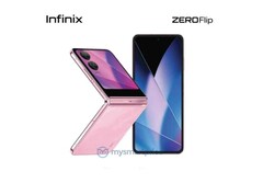 Infinix Zero Flip będzie pierwszym składanym smartfonem marki. (Źródło zdjęcia: MySmartPrice)