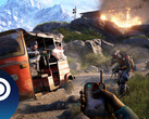 Zrzut ekranu z otwartego świata gry FPS Far Cry 4 firmy Ubisoft, który przedstawia rozgrywkę i walkę w grze. (Źródło obrazu: Steam - edytowane)