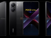 Render "POCO X7 Pro". (Źródło obrazu: 91Mobiles)