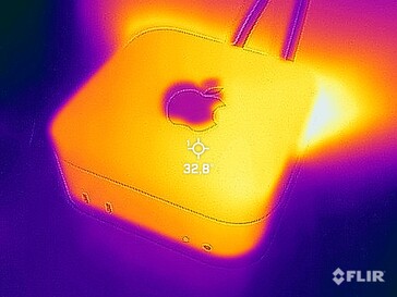 Test naprężeń temperatury powierzchni (przód/góra)