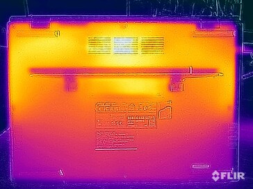 Test naprężeń temperatury powierzchni (dół)