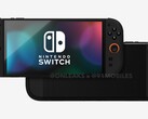 Wyciekłe rendery Nintendo Switch 2 ujawniają znacznie większy wyświetlacz niż jego poprzednik. (Źródło obrazu: 91Mobiles &amp; OnLeaks)