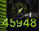 Możliwe, że karta GeForce RTX 5090D została podkręcona na potrzeby testu PassMark. (Źródło zdjęcia: Nvidia/PassMark - edytowane)