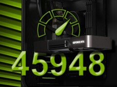 Możliwe, że karta GeForce RTX 5090D została podkręcona na potrzeby testu PassMark. (Źródło zdjęcia: Nvidia/PassMark - edytowane)