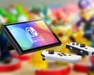 Nintendo wypuściło Switch OLED w październiku 2021 r. w sugerowanej cenie detalicznej 350 USD. (Źródło zdjęcia: Nintendo, Ryan Quintal na Unsplash, edytowane)