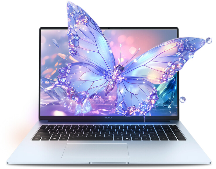 MagicBook X16 Plus 2025 posiada klawiaturę numeryczną, w przeciwieństwie do wielu konkurencyjnych 16-calowych laptopów. (Źródło obrazu: Honor)