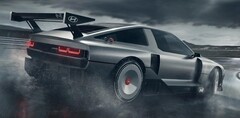 Hyundai N Vision 74 jest wyposażony w wodorowe ogniwo paliwowe i zestaw akumulatorów. (Źródło zdjęcia: Hyundai)