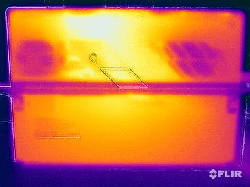 Test naprężeń temperatury powierzchni (tył)