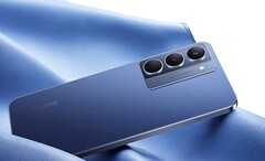 Realme P3x 5G ma nowoczesny design z płaską ramką i opcjonalnym tyłem o skórzanej fakturze. (Źródło zdjęcia: Realme)