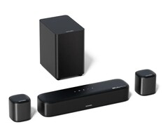 Soundbar Aura A50 Pro oferuje dźwięk przestrzenny dzięki dodatkowym głośnikom (źródło obrazu: Ultimea)