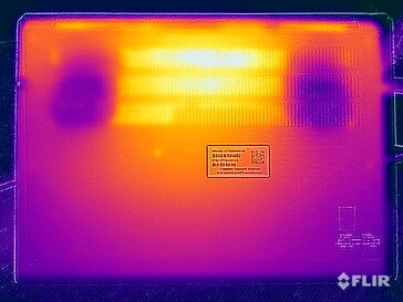 Test naprężenia temperatury powierzchni (dół)