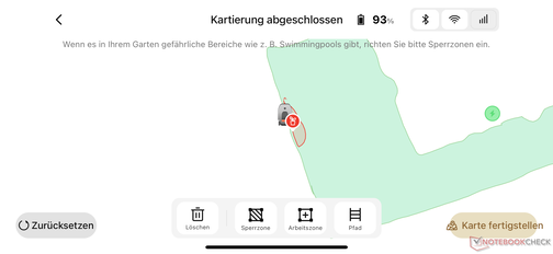 Ustanowienie stref zamkniętych w przeglądzie Dreame A1