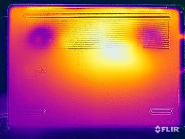 Test naprężenia temperatury powierzchni (dół)