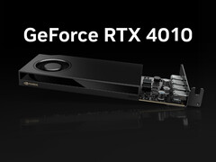 Ten szkicowy Nvidia RTX 4010 wydaje się być nieco zmodyfikowaną wersją A400 Ampere Workstation GPU (Źródło obrazu: Nvidia - edytowane)