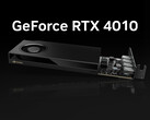 Ten szkicowy Nvidia RTX 4010 wydaje się być nieco zmodyfikowaną wersją A400 Ampere Workstation GPU (Źródło obrazu: Nvidia - edytowane)