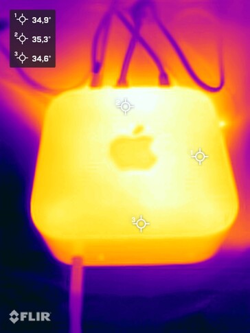 Test naprężeń w temperaturach powierzchniowych (góra)