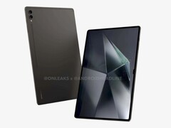 Samsung Galaxy Tab S10 Ultra wyciekł render (źródło obrazu: @Onleaks x @AndroidHeadline)