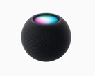 HomePod mini w kolorze Midnight wygląda odrobinę ciemniej niż wariant Space Grey. (Źródło zdjęcia: Apple)