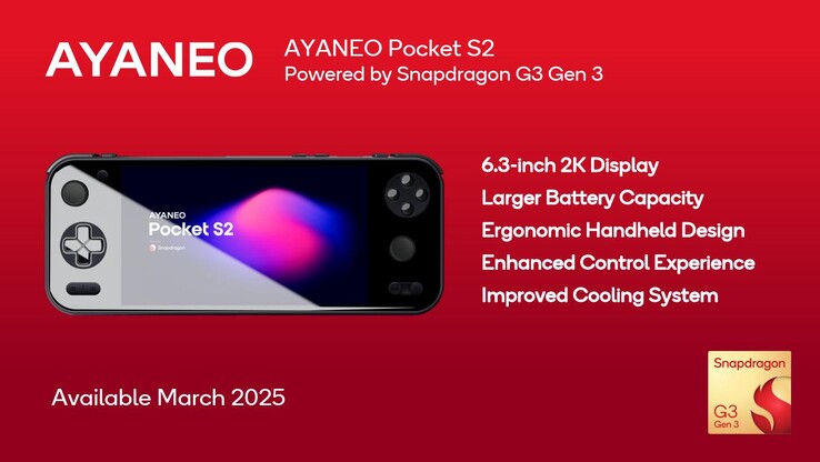 Ayaneo Pocket S2 (źródło: Qualcomm)