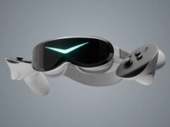 Pimax Dream Air: Zestaw słuchawkowy VR, który wygląda bardzo podobnie do Apple Vision Pro. (Źródło zdjęcia: Pimax)