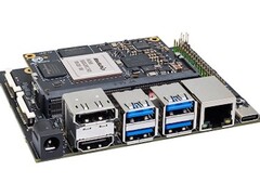 Sterownik Banana Pi BPI-AIM7 SBC jest wyposażony w złącze PCIe (źródło obrazu: Banana Pi)