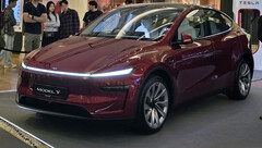 Nowa Tesla Model Y w kolorze Ultra Red (źródło zdjęcia: Sawyer Merritt/X)