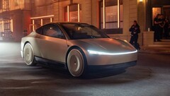 Robotaxi wygląda jak cybertruck (źródło zdjęcia: Tesla)