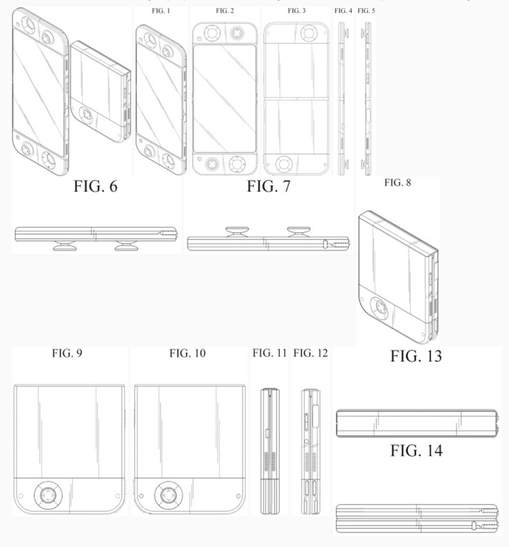 Patent Samsunga na składany handheld do gier (źródło obrazu: WIPO)